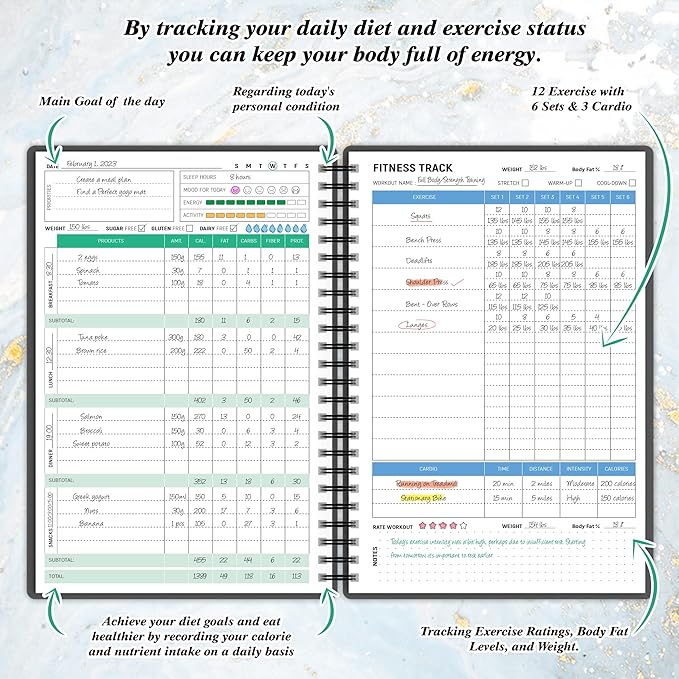 Wellness Planner & Fitness Log - Image 3