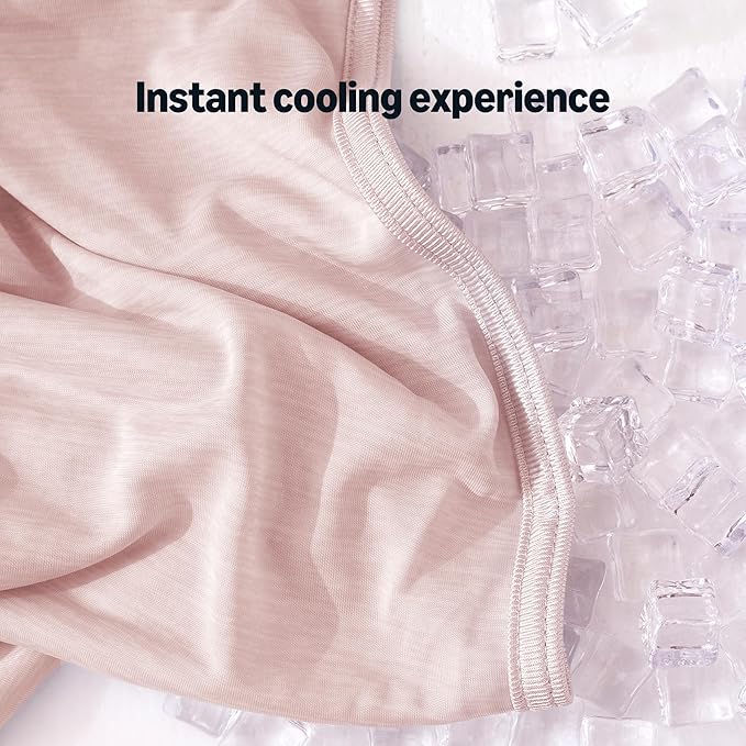 Amazon Basics Cooling Blanket for Hot Sleepers, Reversible Lightweight Thin - Image 3