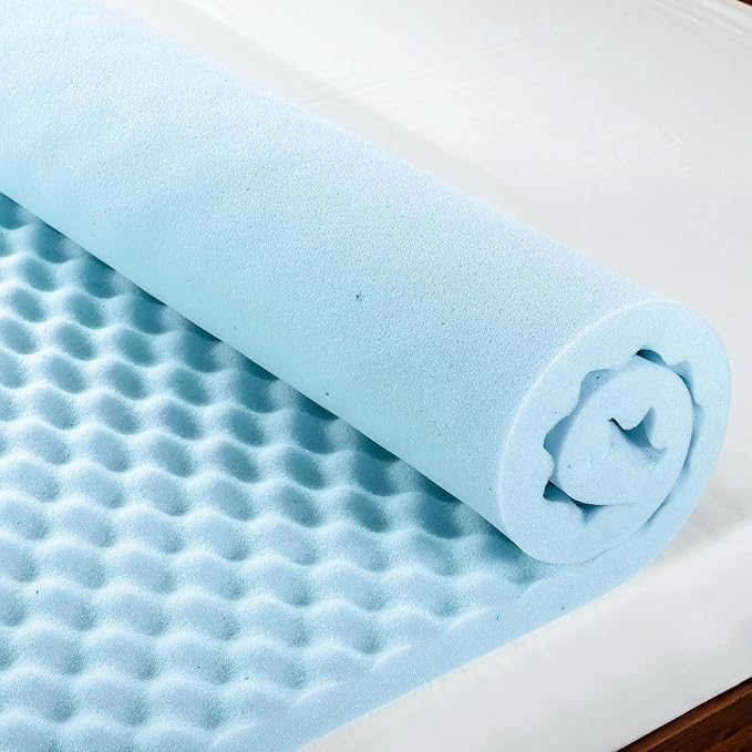 Best Price Mattress 2 Inch Egg Crate Memory Foam, Cooling Gel Infusion - Image 3