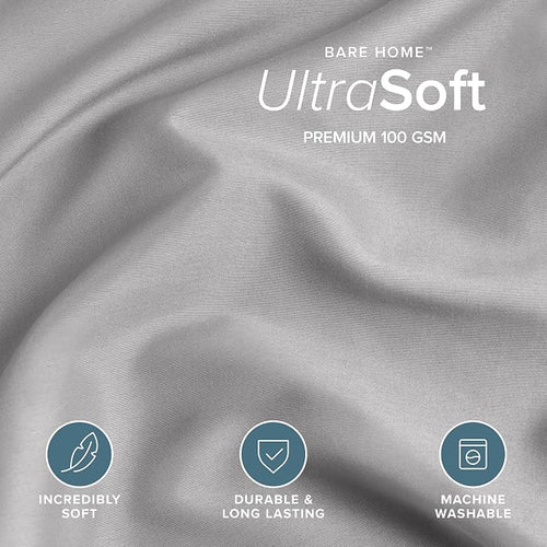 Bare Home Bedding Duvet Cover Oversized King Size - Image 2