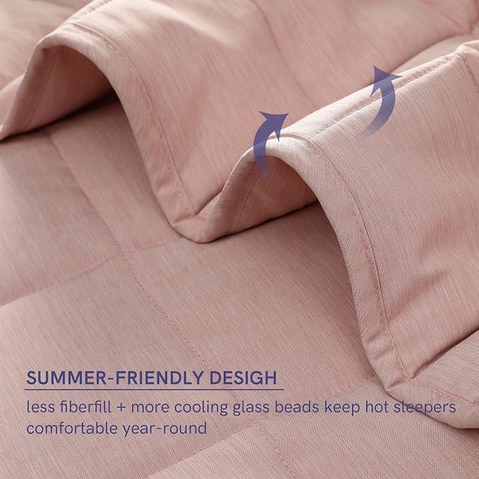 YnM Cotton King Size Weighted Blanket - Image 4