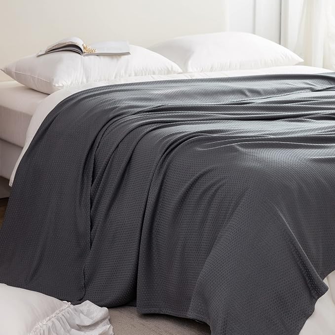 AmyHomie Cooling Blanket, 100% Rayon Derived from Bamboo, Cool Summer Blanket - Image 8