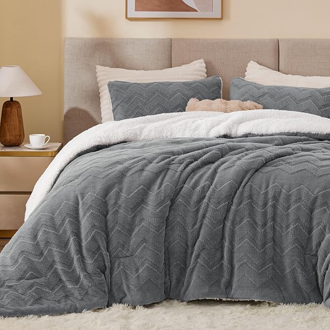 BEDELITE Fluffy Twin Comforter Set - Image 2