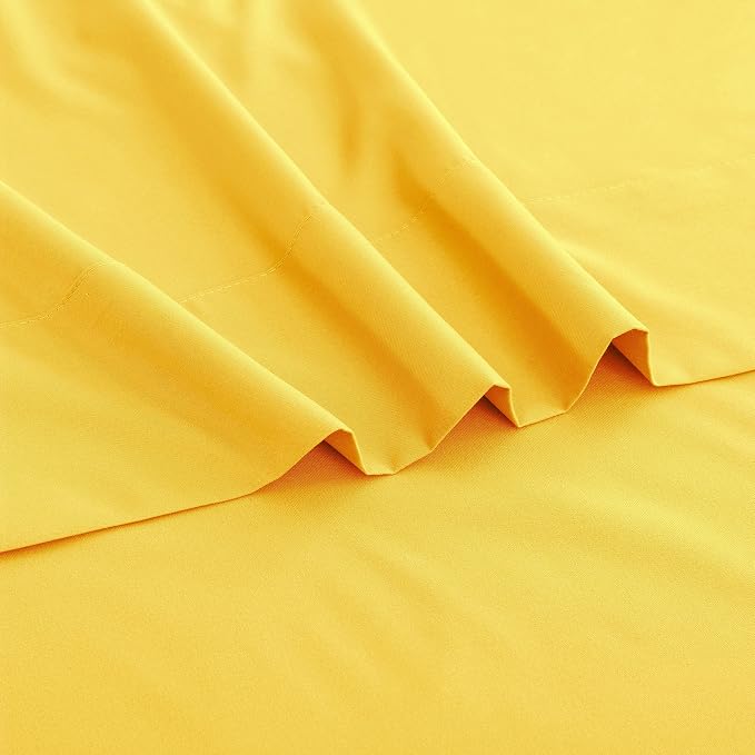Sfoothome Flat Sheet Single, 1 Pack Solid Flat Sheet Smooth Touch Hotel Quality - Image 3