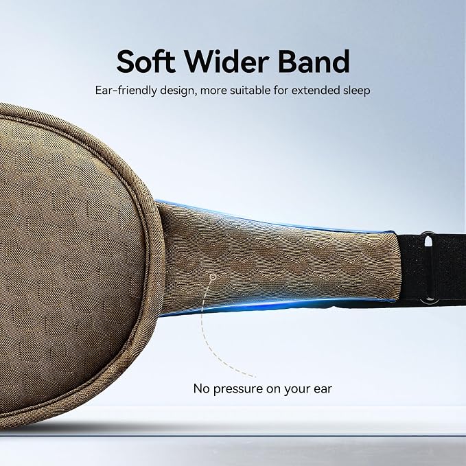 Sleep Mask for Deep Rest – 3D Weighted Design, 100% Light Blocking, Comfortable - Image 8