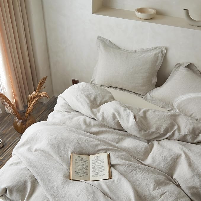 Simple&Opulence 100% Linen Duvet Cover Set - Image 8