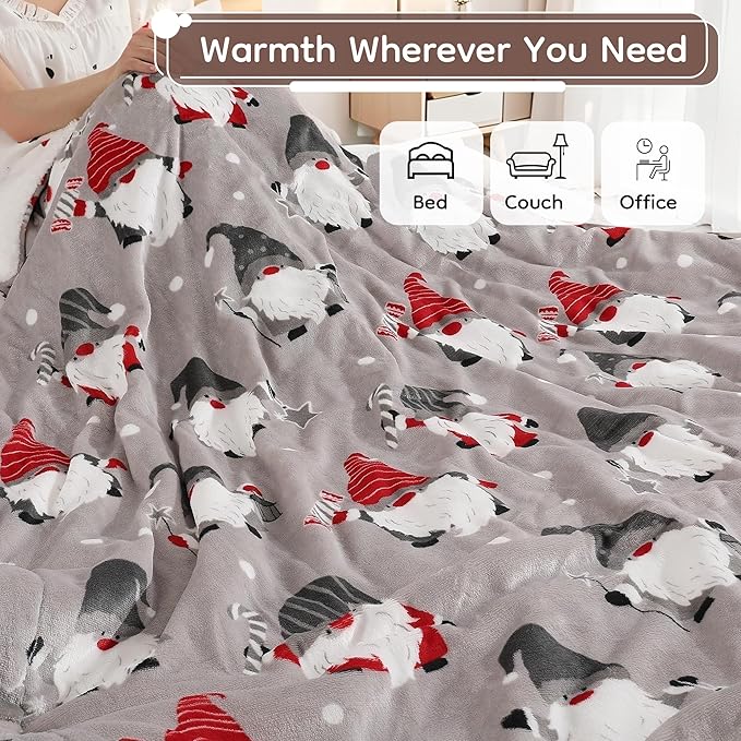 LaffyLo Electric Heated Blanket Full Size 72 x 84, Fast Heating Blanket - Image 4
