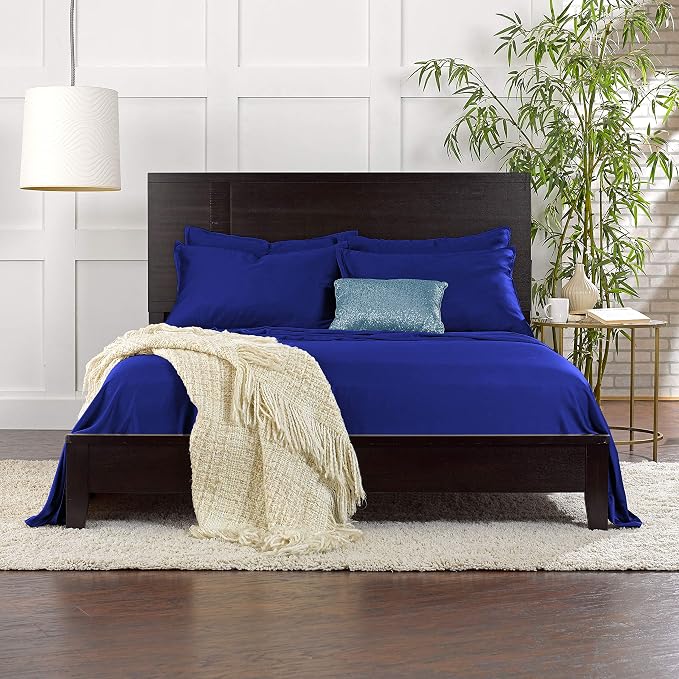 Queen Pillowcases by Pure Bamboo, Genuine 100% Organic Viscose Derived from - Image 6