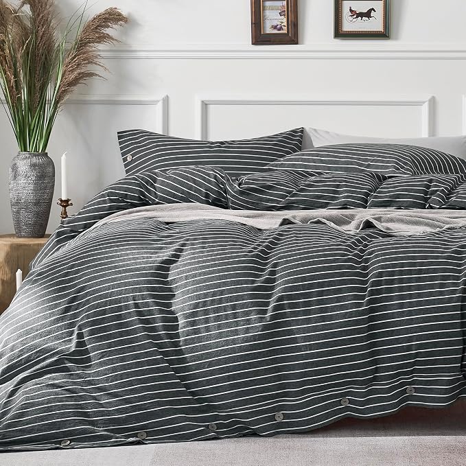 JELLYMONI Cotton Duvet Cover Cal King Size by JELLYMONI