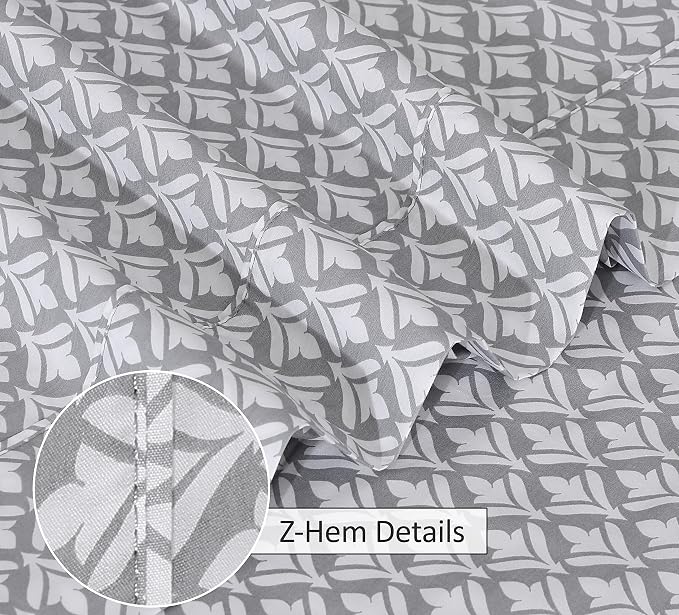 RUVANTI 100% Cotton Sheets – King Size Percale Bedding, Cooling & Breathable - Image 4