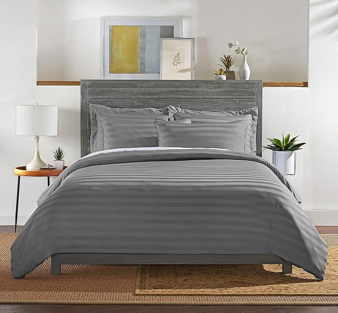 Pure Bamboo King Duvet Cover, 3 Piece Set, Genuine 100% Organic Viscose Derived - Image 3