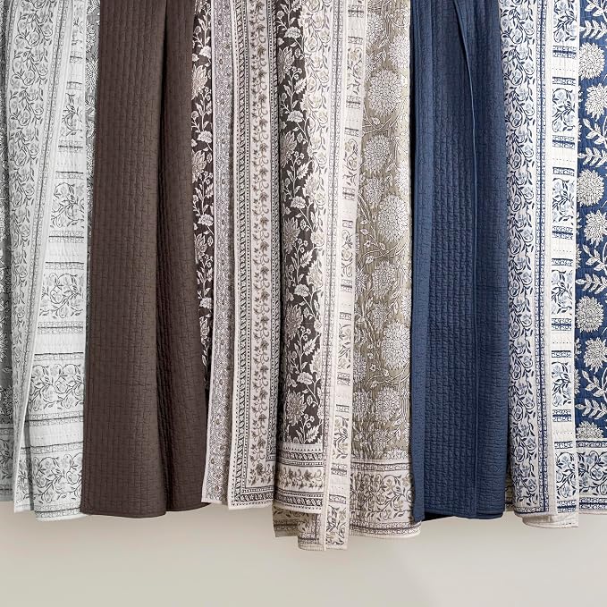 Levtex Home Adare Taupe Reversible Twin XL/Twin Quilt Set - Image 9