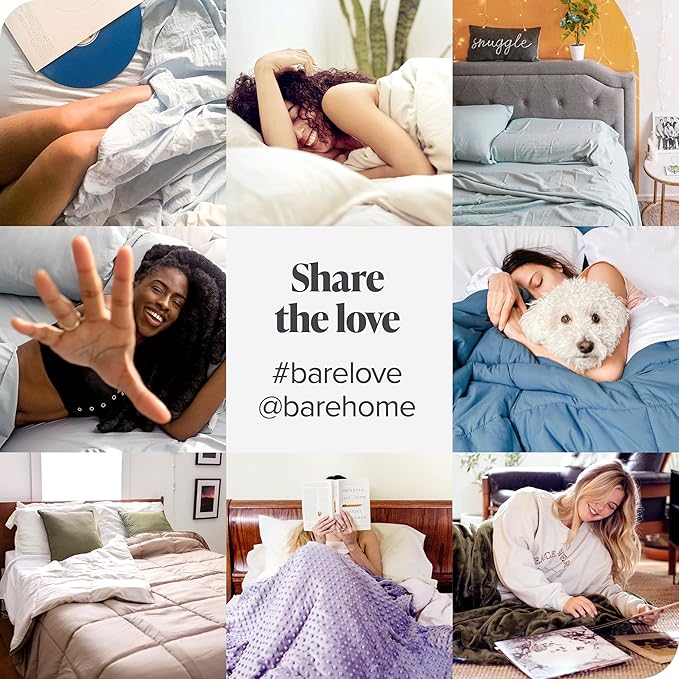 Bare Home Bedding Duvet Cover Queen Size - Image 8