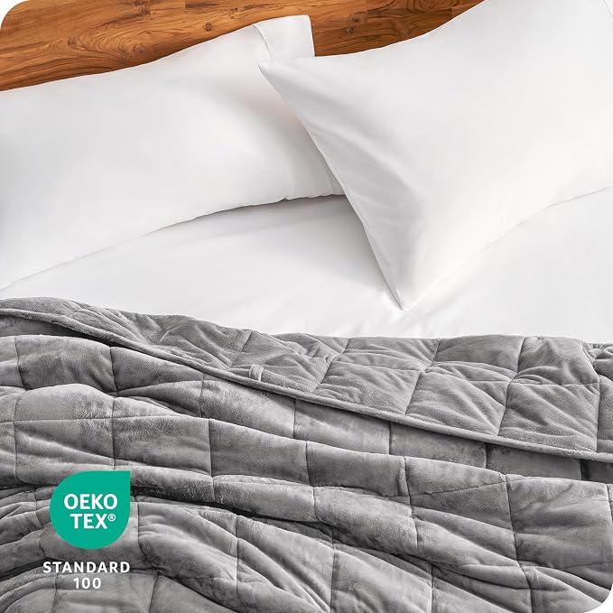 Bare Home Weighted Blanket Twin or Full Size 7lb - Image 7