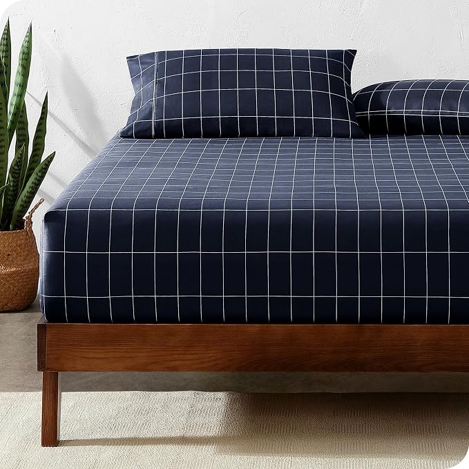 Bare Home Fitted Bottom Sheet Queen Size by BareHome