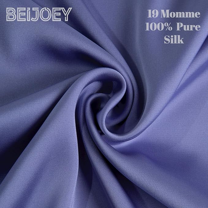 100% Mulberry Silk Pillowcase for Hair and Skin, - Image 2