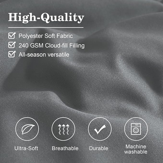 Monbix Super King Size Comforter Set - Image 6