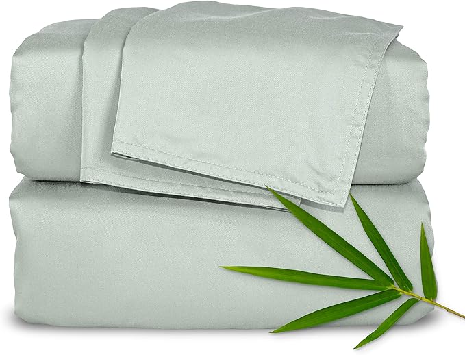 Pure Bamboo Queen Sheets, Genuine 100% Organic Viscose Derived from Bamboo Bed by PureBamboo