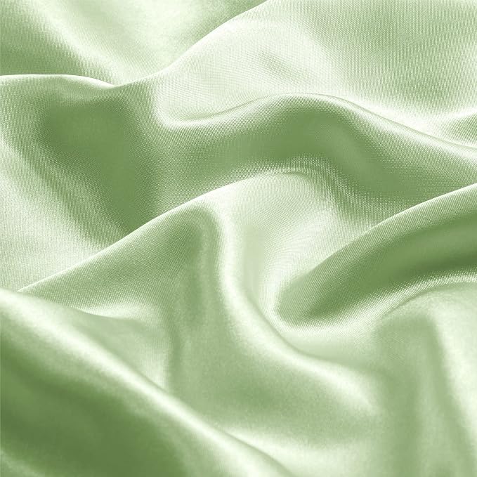 BEDELITE Satin Body Pillow Cover, Super Soft and Cooling Body Pillow Pillowcase - Image 3