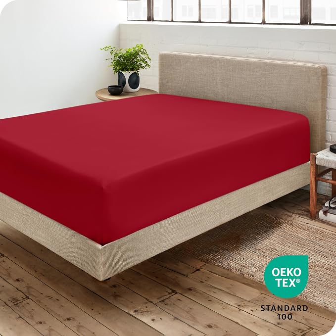 Bare Home Fitted Bottom Sheet King Size - Image 4