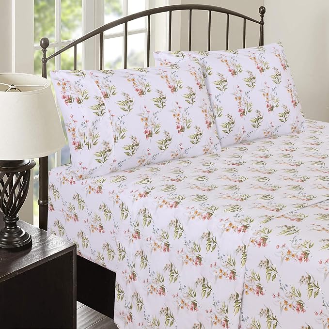 RUVANTI 100% Cotton Sheets – Queen Size Percale Bedding, Cooling & Breathable - Image 9