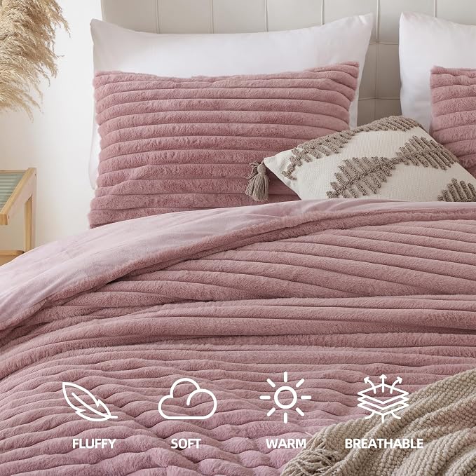 Smoofy Fluffy Twin Comforter Sets 2 Pieces - Image 2