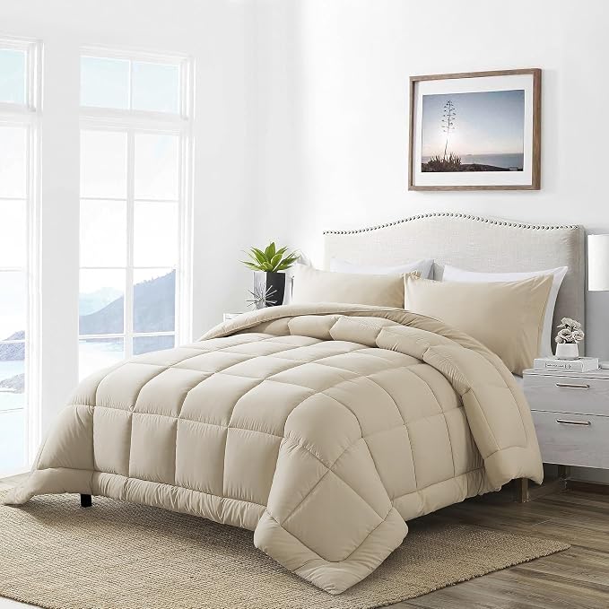 DOWNCOOL Queen Comforter Set -All Season Bedding Comforters Sets - Image 2