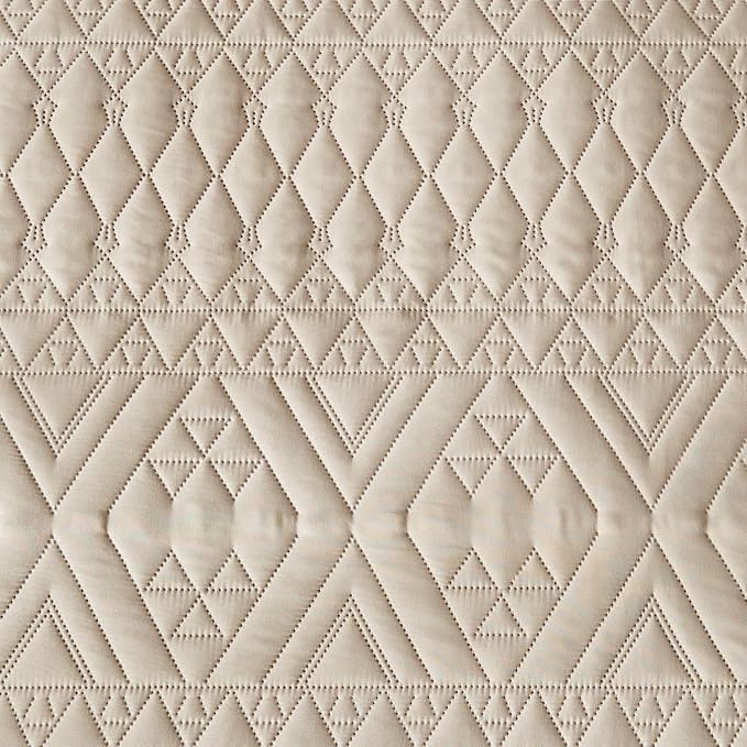 akkialla King/Cal King Size Quilt Bedding Set, Modern Style Geometric Pattern - Image 8