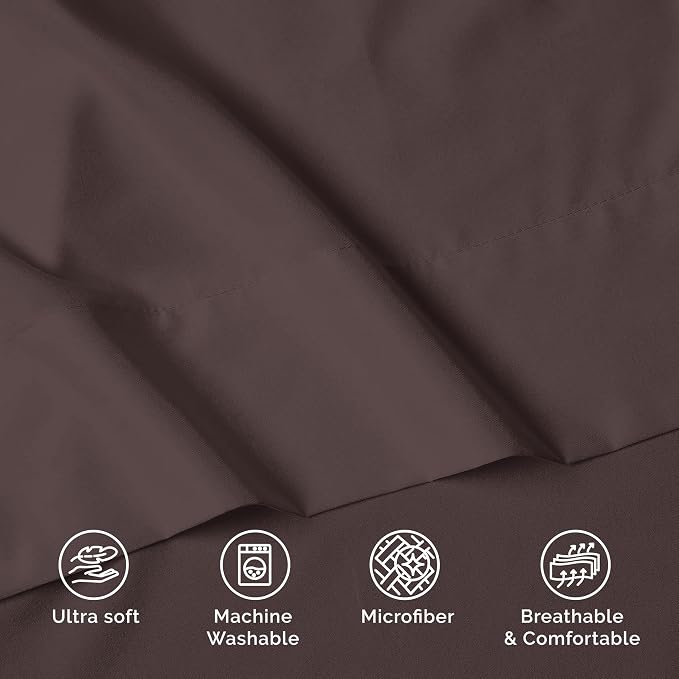 Luxury Flat Sheet on Amazon Elegant Comfort Wrinkle-Free 1500 Premier Hotel - Image 7