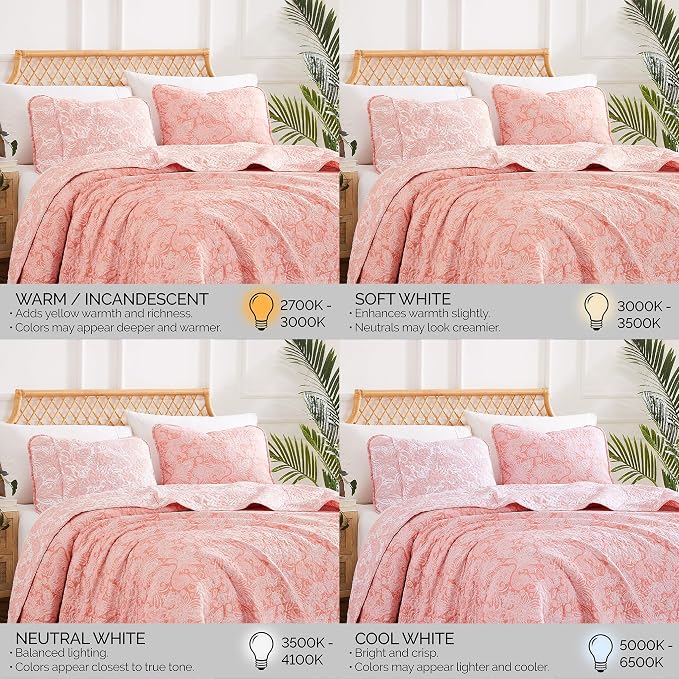Southshore Fine Living, Inc. Paisley Quilt Set King/California Size, Light - Image 8