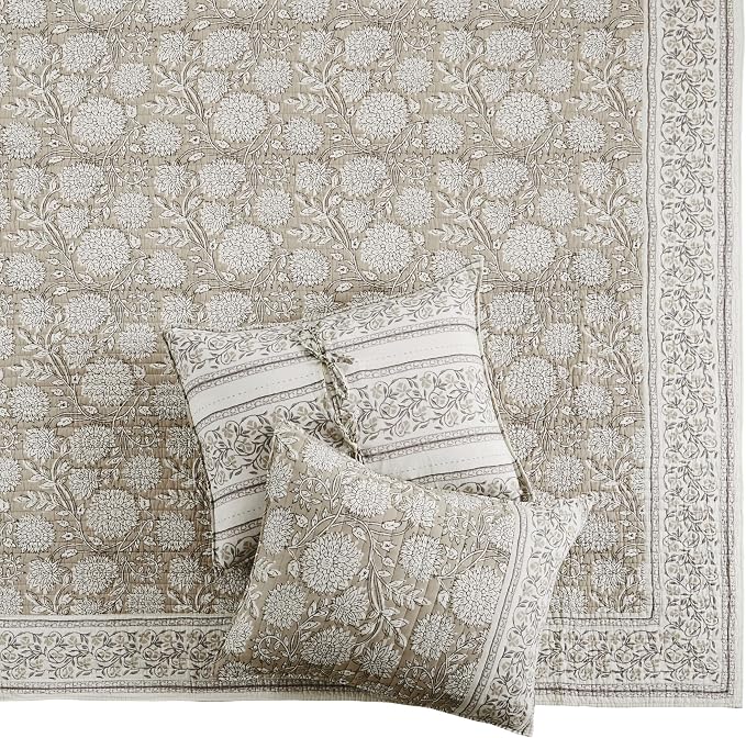 Levtex Home – Adare Taupe Bedspread Set – Twin Bedspread and 1 Standard Sham – - Image 5