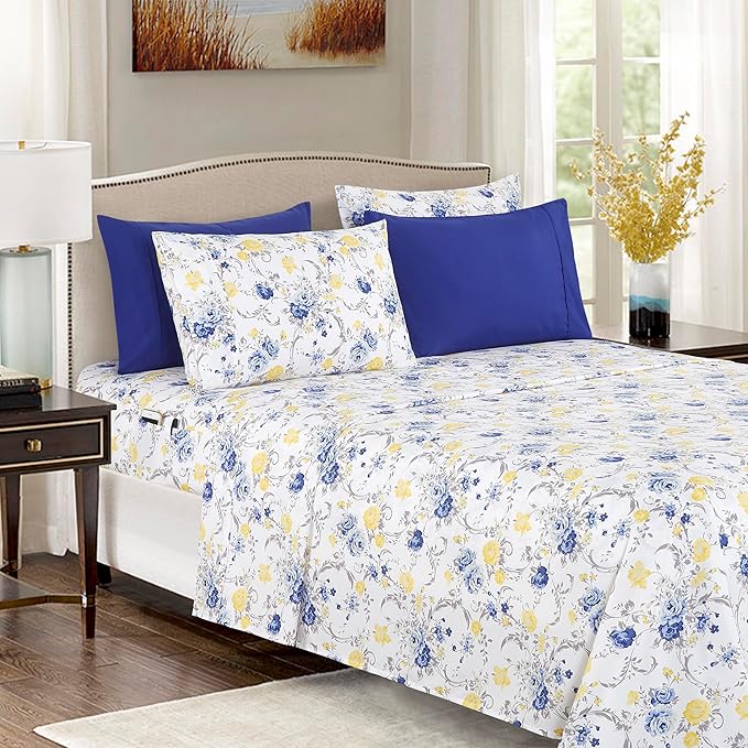 Elegant Comfort Softest and Coziest 4-Piece Sheet Set by ELEGANTCOMFORT