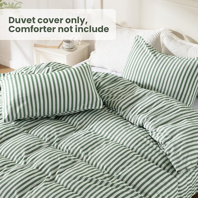 ROSE&RISY Twin Duvet Cover Set, 2 Pieces Soft Bedding Set, Breathable and - Image 2
