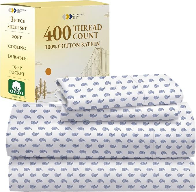 California Design Den Printed Twin XL Sheet Sets by CaliforniaDesignDen