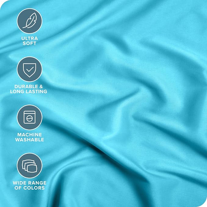 Bare Home 2-Pack Fitted Bottom Sheets Twin - Image 2