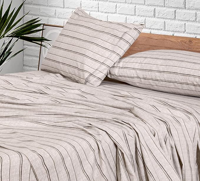 RUVANTI 100% Cotton Sheets – Twin XL Size Percale Bedding, Cooling & Breathable - Image 7