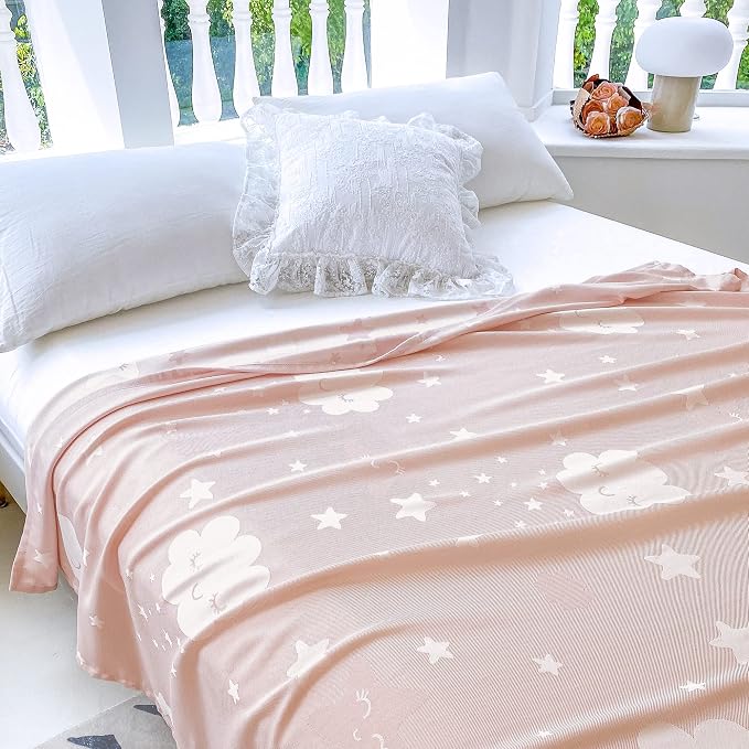 AmyHomie Cooling Blanket for Kids, Soft Comfy Summer Throw Blanket for Hot - Image 5