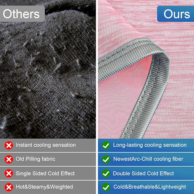 KMUSET Cooling Blanket Twin XL, Double Sided Summer Cooling Blankets - Image 6