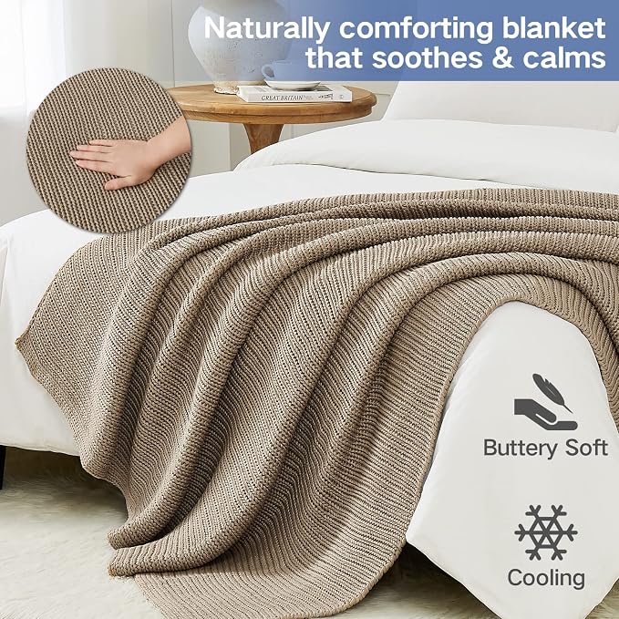 Guohaoi Knitted Weighted Blanket - Image 3