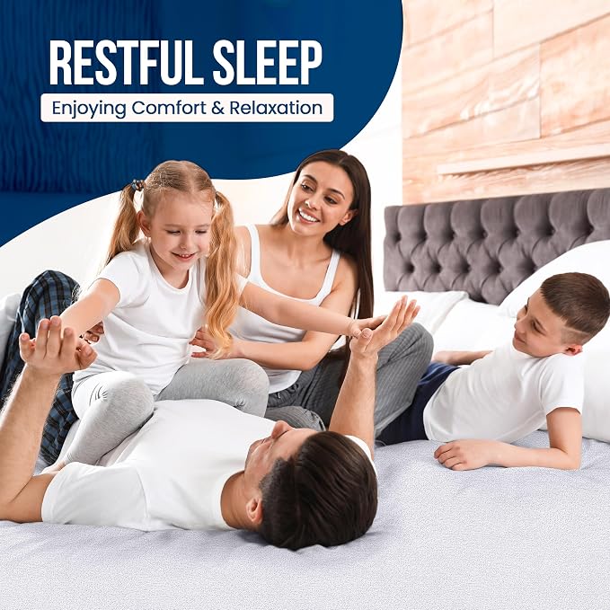 Queen Size Mattress Protector Waterproof, Premium 200 GSM Terry Mattress Cover - Image 7