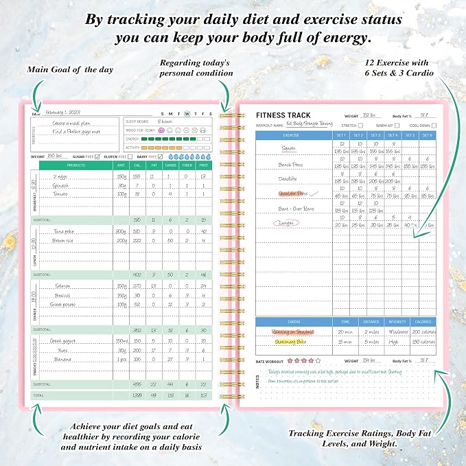 Wellness Planner & Fitness Log - Image 3