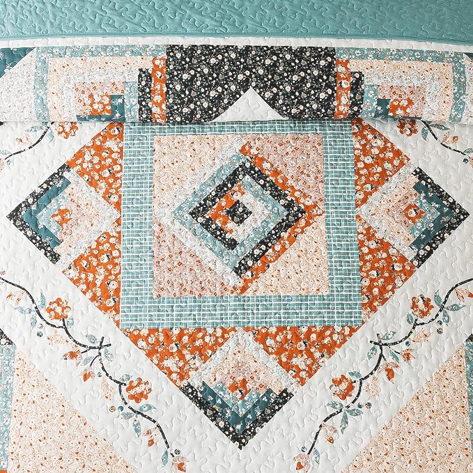 BEDIFANY Cotton Quilts Queen Size Sets - Image 8
