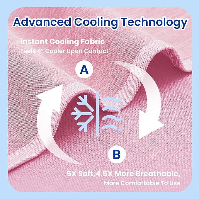 Topcee Cooling Blanket for Night Sweats Absorbs Heat to Keep Adults, Children - Image 5