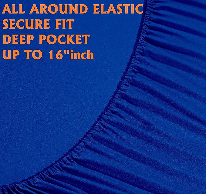 Elegant Comfort Luxury Soft Bed Sheets 1500 Premium Hotel Quality Microfiber - Image 4