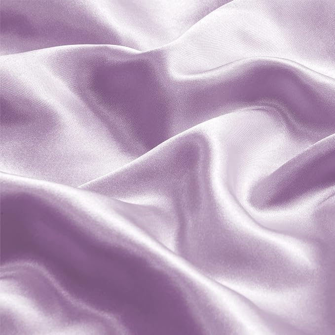 BEDELITE Satin Body Pillow Cover, Super Soft and Cooling Body Pillow Pillowcase - Image 3