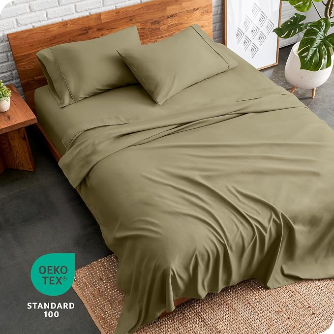 Bare Home Split Head Flex King Sheet Set - Image 8