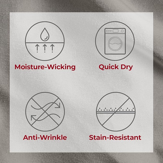 Mellanni Split King Sheets Set - Image 6