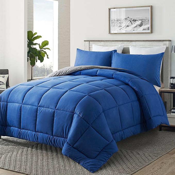 DOWNCOOL King Size Comforter Set -All Season Bedding Comforters Sets - Image 2