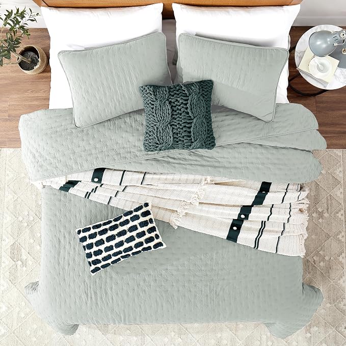 ROARINGWILD Queen Size Quilt Bedding Sets - Image 2
