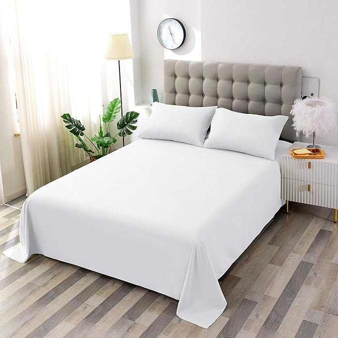 Sfoothome Twin Fitted Sheet Only, Brushed Microfiber, Extra Soft and Comfortable - Image 5